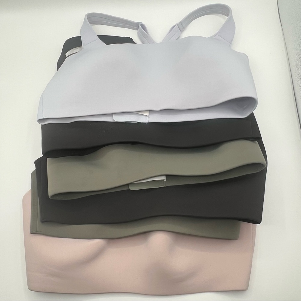 Lululemon 34DD 34E Energy Bra High Support Back Closure Fitness Running Lot of 6